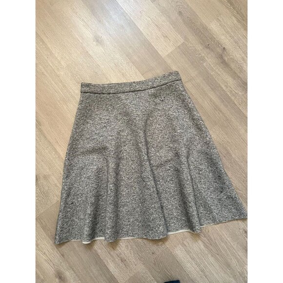 Forever 21 Grey Zipper Closure Midi Skirt Size S - Picture 2 of 6
